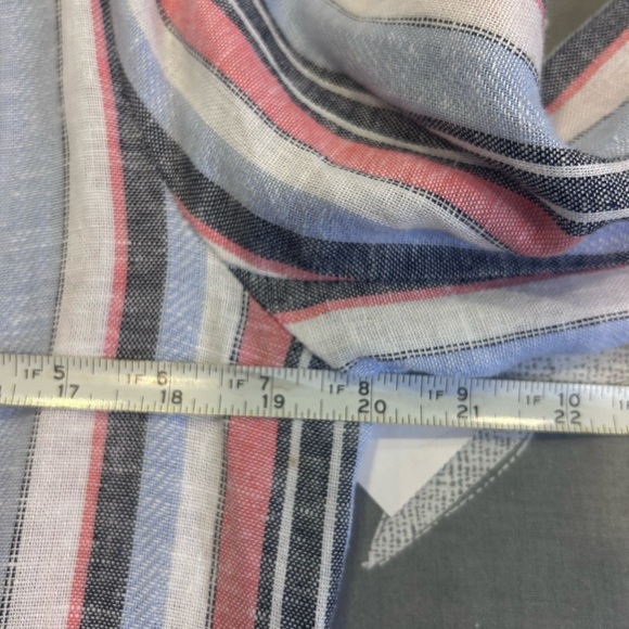 🖤”Laundry By Shelli Segal” NWT Multicolor Striped Blazer w/ Pockets - Picture 6 of 15